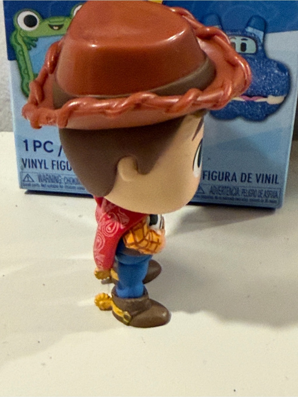 Funko Toy Story 5 Woody Vinyl Figure with Red Bandana and Brown Hat - Picture 4 of 8